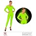 Produktbild Lively Moments Neonfarbener Overall in grün/80er Jahre Kostüm Zubehör/Body/Ganzkörperanzug/Langarmbody in S/M = 36-38