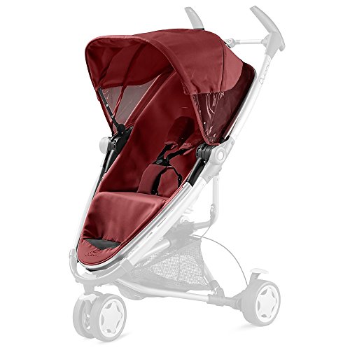 Quinny Zapp Xtra Buggy Seat Unit RED RUMOUR (SILVER SEAT FRAME)