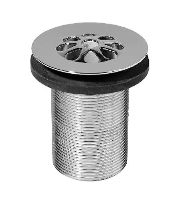 Wirquin 30720047 Bonde de lavabo à écoulement libre 75 mm Laiton Chromé