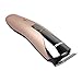 Pritech 6-en-1 Trousse de toilette pour hommes Full Size Trimmer, tondeuse nez, barbe, Shaver (Golden)