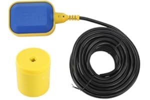 Ausla Interrupteur à Flotteur 10 m 250 V pour Pompes Submersibles, Interrupteur de Niveau, Pompes de Commande automatiques, Souvent dans Les piscines, Les fûts, Les auges