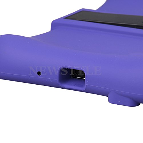 NEWSTYLE Samsung Galaxy Tab 4 7.0 Kinderfreundliche EVA Hülle Schutzhülle Tasche Case für Samsung Tab 4 SM-T230 / T231 / T235 (7 Zoll) – Voilett - 3