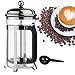 Produktbild ANVNR French Press bruchsicher Coffee & Tea Maker Edelstahl Rahmen w/Löffel Klauenhammer,