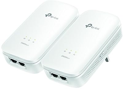 TP-Link CPL AV2000 (Débit 2000 Mbps), 2 ports Ethernet Gigabit, Pack 2 CPL (TL-PA9020 KIT)