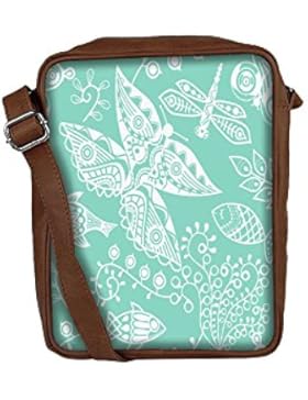 Snoogg , Damen Umhängetasche mehrfarbig multi