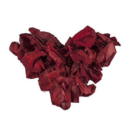 ECHTE ROSENBLÄTTER, ROT, 2er-Set je 15g – Tolle Deko für die Hochzeitszeremonie oder als Tischdeko - 3