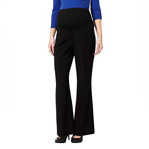 Red Herring Maternity Womens Smart Black Maternity Trousers 8L