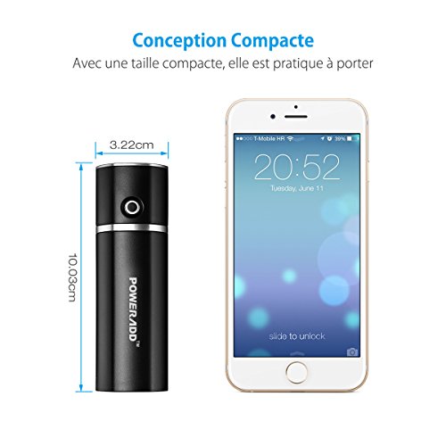 Poweradd Slim2 5000mAh Chargeur Portable Batterie de Secours Externe pour t l phone potable Apple Adapteurs Non Inclus et D autres Appareils Char reviews Poweradd Slim2 5000mAh Chargeur Portable Batterie de Secours Externe pour t l phone potable Apple Adapteurs Non Inclus et D autres Appareils Char
