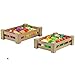 Produktbild Unbekannt Kiste mit Früchten oder Gemüse 26 cm • Zubehör Kaufladen Kinderküche Spiellebensmittel Kaufladenzubehör Spielküche