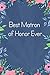 Produktbild Thick Notebook Card Alternative, for Notes, Reminders, Lists, To Do (120 Pages) - Matron of Honor Gifts (Gag Gifts, Band 352)