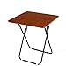 Produktbild Klapptisch YANFEI Quadratischer Snack Table Multifunktionaler Esstisch Büro Holz und Metall Tisch (Größe : 60 * 60CM)