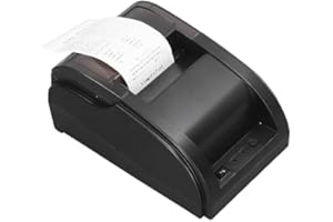 Yunir Belegdrucker, 60–80 Mm/s Schnelles Drucken und Automatisches Schneiden, Belegdrucker Unterstützt IOS, Android und für den Täglichen Gebrauch