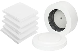 MUCOFEI Horno de microondas profesional para fusión de vidrio con 80 hojas de papel de horno, ideal para fundir vidrio y hacer joyas