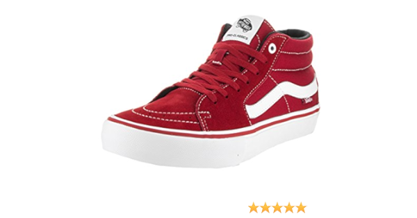 red vans mid