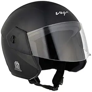 Vega Ridge Black Helmet, L