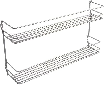 Metaltex Pepito / 364632039 Étagère à épices 2 étages 36 x 8 x 19 cm Revêtement Polytherm