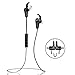 Produktbild Beatit® G18 Sport Bluetooth Kopfhörer In Ear Ohrhörer Wireless Stereo earphones Freizeit Earbuds magnetische Headset mit Mikrofon für iPhone, Android & Weitere (Schwarz)