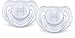 Produktbild Philips AVENT BPA Free Translucent Pacifier, 6-18 Months, 2-Pack, Colors May Vary