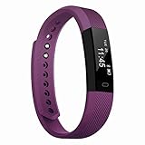 Fitness Tracker Smart Aktivitätstracker Armband Bluetooth Anruf Remind Remote Selbstauslöser Smart Watch Kalorienzähler Wireless Pedometer Sport Schlaf Monitor Aktivität Tracker Für Android iOS Telefon pink
