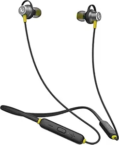 (Renewed) Infinity Glide N120in-Ear Wireless Flex Neckband Headphones (Black and Yellow)