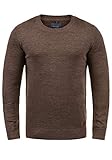 Dieser moderne Herrenpullover von BLEND aus hochwertiger Baumwollmischung ist super angenehm zu tragen.