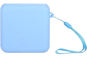 Bisofice peripage Printer,Portable Printer,Mini Printer,PeriPage A6 Thermal Printer Silicone Case with Strap Anti-Dust Anti-Shock Anti-Scratch Protect Case