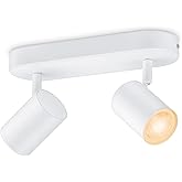WiZ IMAGEO Spot Tavan Lambası Ayarlanabilir Beyaz & Renk 2x5W Beyaz Tekli Paket