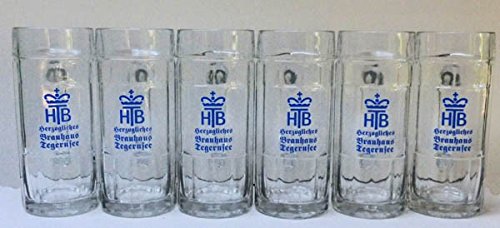 Preisvergleich Produktbild 6 Stück Tegernseer 0,5l Bierkrug