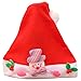 Produktbild iBaste Weihnachtsmützen Weihnachtsmann Mütze Weihnachten Hüte für Kinder Schmuck Kappe Dekoration Cap Eltern Kind Weihnachten Hut