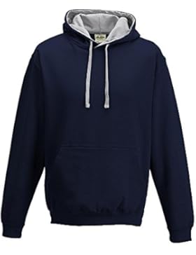 Just Hoods - Varsity Hoodie - 2-farbiger Kapuzenpullover