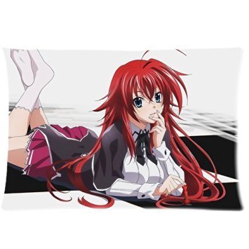 Trendsetter Anime Rias Gremory High School Dxd Personalisierte Kissen Kissen Bezug Home dekorativer Kissenbezug Standard größe 20 x 30 (Zwei Größen)