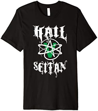 FUNNY VEGAN SHIRT HAIL SEITAN ATHEIST VEGAN SYMBOLHail Seitan T-Shirt perfect for vegans and vegetarians