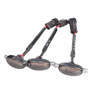 Street27 3X LED Light for Ford F-150 F150 Raptor Style Grille Grill 2015-2019 Black