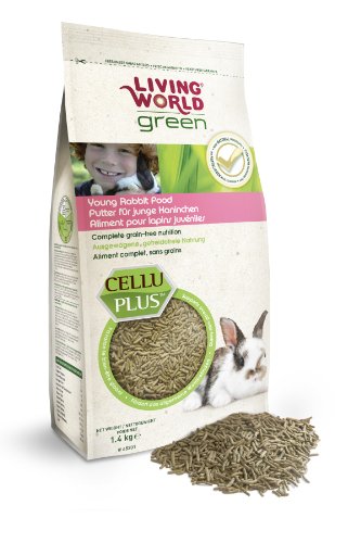 Living World Green Solos Forro para niño Conejos, 1.4 kg, 1er Pack (1 x 1.4 kg)