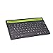 Produktbild Drahtloses Mini-Keyboard, Dual Mode Keyboard, Bluetooth, 2.4g, Ultra-dünne Silent Keyboard, geeignet für Office, Freizeit, Leben