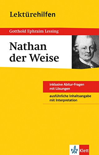 Klett Lektürehilfen Nathan der Weise: für Oberstufe und Abitur - Interpretationshilfe für die Schule