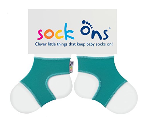 Sock Ons Socks - 0-6 Months, Turquoise