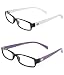 MagJons White & Purpule Rectangle Unisex Eyeglasses Frame - Combo Of 2 RS.340.00