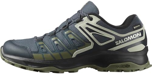 Salomon uomo Extregra GORE-TEX, scarpe da trekking versatili e comode, ideali per escursioni nelle avventure all’aperto, Notte Blu, 44 ⅔