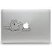 Produktbild CAT HUNGER Aufkleber Macbook Air Pro Sticker Decal Apple (13")
