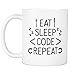 Produktbild Eat Sleep Code Repeat Programmer Web Developer Coding Software Coffee Mugs Funny Women Office Mug Gifts Classic White Ceramic Mug Cup 11oz