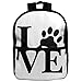 Produktbild HOJJP HandtascheChild Girl Casual Love Patterns Printed Backpack School Bag