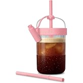 Nespresso Seyahat Bardağı, Federico Peri Design, Sınırlı &Uuml;retim, Sadece Soğuk İ&ccedil;ecekler İ&ccedil;in, 540 ml, Sakız Pembesi