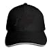 Produktbild hanbaozhou Snapback Hat Sandwich Peaked Cap Bison Durable Baseball Cap Hats Adjustable Peaked Trucker Cap