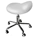 Produktbild Mari Lifestyle Profi Rollhocker Drehhocker Arbeitshocker | Leichtes und Orthopädisches Design | 9cm Schaumpolsterung | Drehbar und Höhenverstellbar | Maße: 38x38x48-61 cm