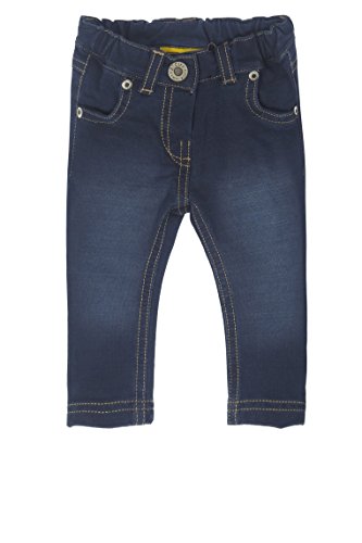Steiff Baby Girls Jeggings Jeggings Jeans, Blue (dark Blue Denim Blue 0012), 12-18 Months (Manufacturer size: 86)