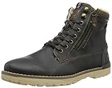Mustang Stivaletti Uomo 4092-607, Classici In Pelle Con Lacci, Colore Marrone - 3