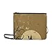 Produktbild Halloween Grunge Style Benutzerdefinierte hochwertige Nylon Slim Clutch Crossbody Tasche Umhängetasche