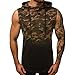 Produktbild Oliviavan Herren Sommer Top Casual Slim Ärmellos Shirt Urlaub Shirt Slim-Fit Tanktop Fitness Weste Muscle shirt Muscle Bodybuilding Tank Camouflage Printing Top Weste