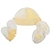 Baby Unisex 3 Piece Star Pattern Gift Set (One Size) (Yellow)